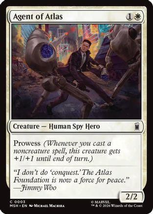 Agent of Atlas (MSH-003) - Marvel Super Heroes Foil-1