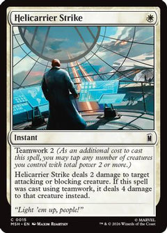 Helicarrier Strike (MSH-015) - Marvel Super Heroes Foil-1