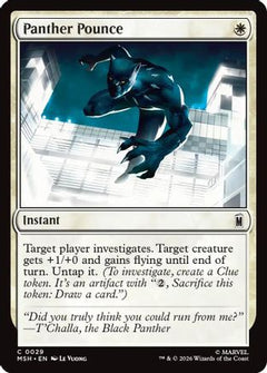 Panther Pounce (MSH-029) - Marvel Super Heroes Foil-1