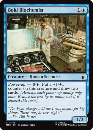 Bold Biochemist (MSH-048) - Marvel Super Heroes-1