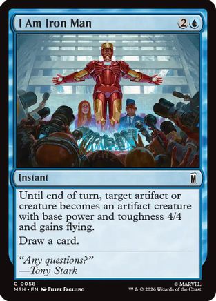 I Am Iron Man (MSH-058) - Marvel Super Heroes-1