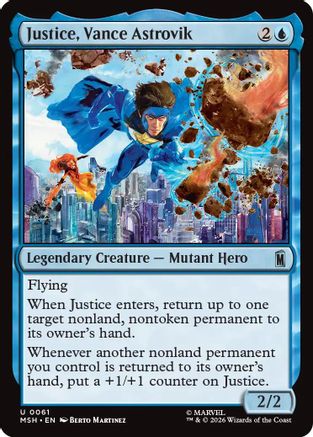 Justice, Vance Astrovik (MSH-061) - Marvel Super Heroes-1