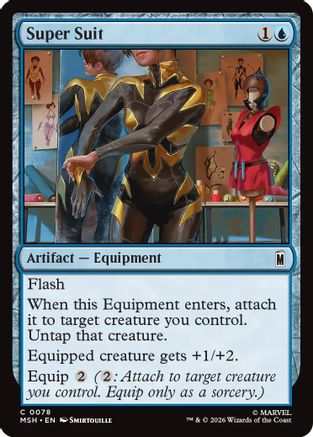 Super Suit (MSH-078) - Marvel Super Heroes Foil-1