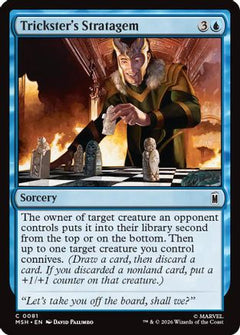 Trickster's Stratagem (MSH-081) - Marvel Super Heroes Foil-1