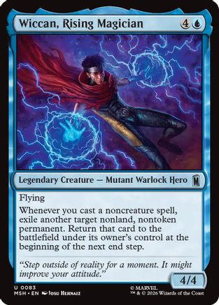 Wiccan, Rising Magician (MSH-083) - Marvel Super Heroes-1