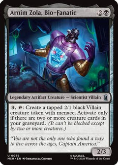 Arnim Zola, Bio-Fanatic (MSH-086) - Marvel Super Heroes Foil-1