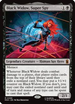 Black Widow, Super Spy (MSH-089) - Marvel Super Heroes-1