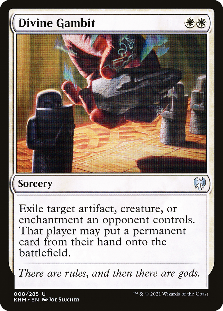 Divine Gambit [Kaldheim]-1