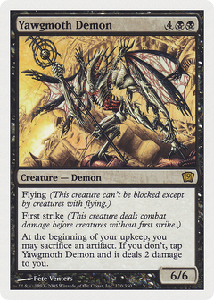 Yawgmoth Demon (9ED-170) - 9th Edition-1