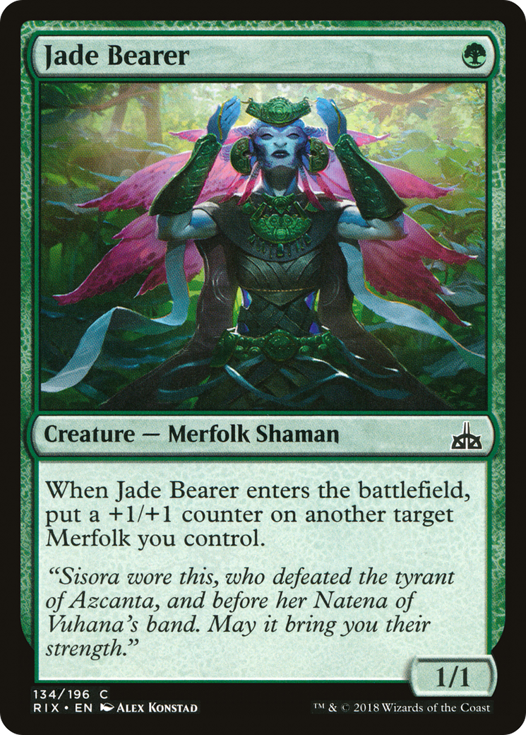 Jade Bearer [Rivals of Ixalan]-1