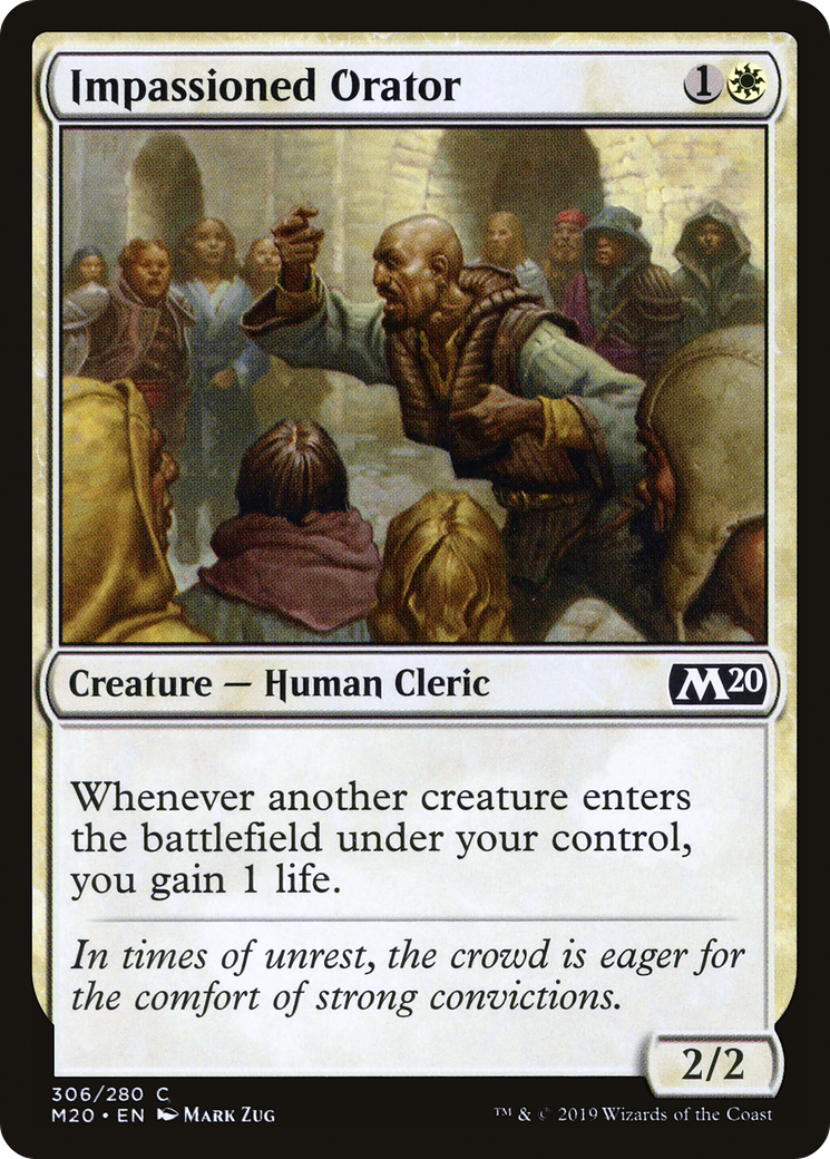 Impassioned Orator [Core Set 2020]-1