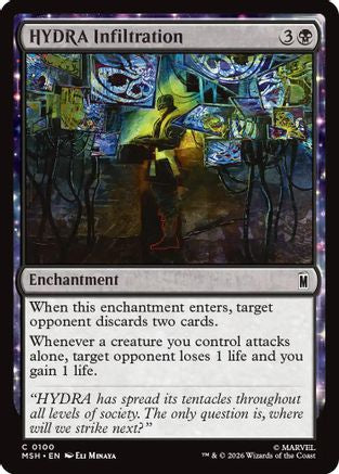 HYDRA Infiltration (MSH-100) - Marvel Super Heroes Foil-1