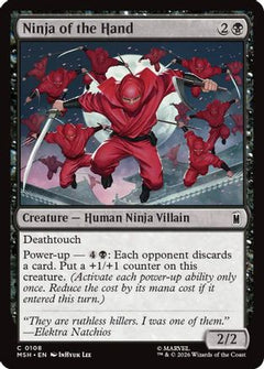 Ninja of the Hand (MSH-108) - Marvel Super Heroes-1
