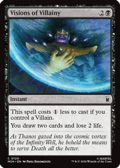 Visions of Villainy (MSH-120) - Marvel Super Heroes-1