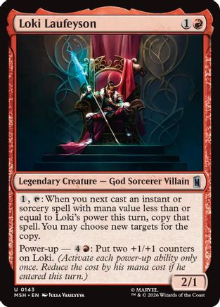 Loki Laufeyson (MSH-143) - Marvel Super Heroes Foil-1