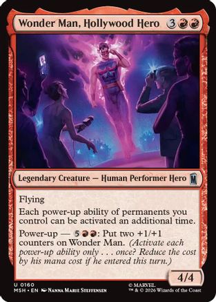 Wonder Man, Hollywood Hero (MSH-160) - Marvel Super Heroes-1
