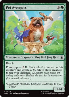 Pet Avengers (MSH-178) - Marvel Super Heroes Foil-1