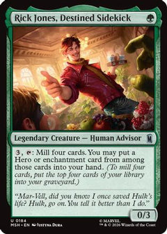 Rick Jones, Destined Sidekick (MSH-184) - Marvel Super Heroes Foil-1