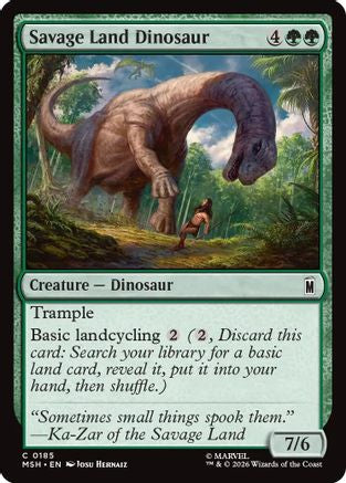 Savage Land Dinosaur (MSH-185) - Marvel Super Heroes-1