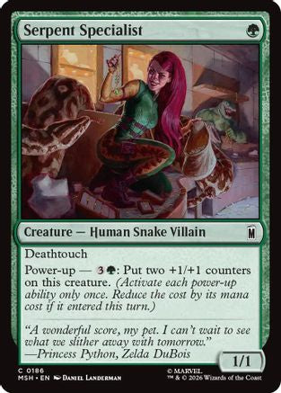 Serpent Specialist (MSH-186) - Marvel Super Heroes Foil-1
