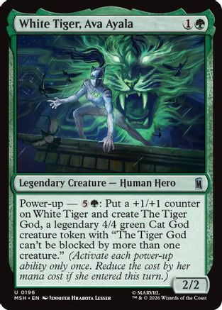 White Tiger, Ava Ayala (MSH-196) - Marvel Super Heroes-1