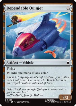 Dependable Quinjet (MSH-246) - Marvel Super Heroes-1