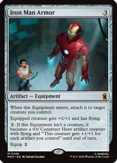 Iron Man Armor (MSH-248) - Marvel Super Heroes Foil-1