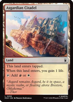 Asgardian Citadel (MSH-258) - Marvel Super Heroes Foil-1