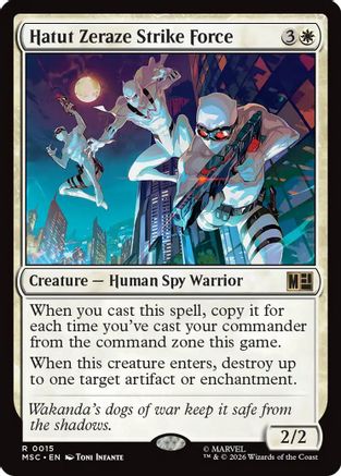 Hatut Zeraze Strike Force (MSC-015) - Commander: Marvel Super Heroes-1