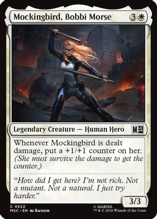 Mockingbird, Bobbi Morse (0522) (MSC-522) - Commander: Marvel Super Heroes-1