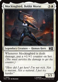 Mockingbird, Bobbi Morse (0522) (MSC-522) - Commander: Marvel Super Heroes-1