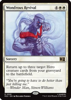 Wondrous Revival (MSC-528) - Commander: Marvel Super Heroes-1