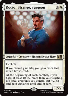 Doctor Strange, Surgeon (MSC-591) - Commander: Marvel Super Heroes-1
