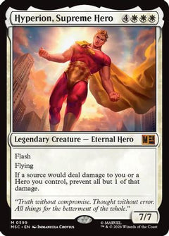 Hyperion, Supreme Hero (MSC-599) - Commander: Marvel Super Heroes Foil-1