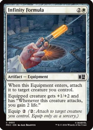 Infinity Formula (MSC-601) - Commander: Marvel Super Heroes Foil-1