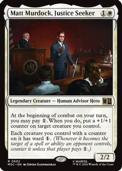 Matt Murdock, Justice Seeker (MSC-602) - Commander: Marvel Super Heroes-1