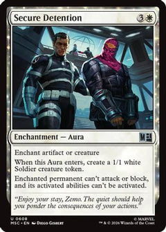 Secure Detention (MSC-608) - Commander: Marvel Super Heroes Foil-1