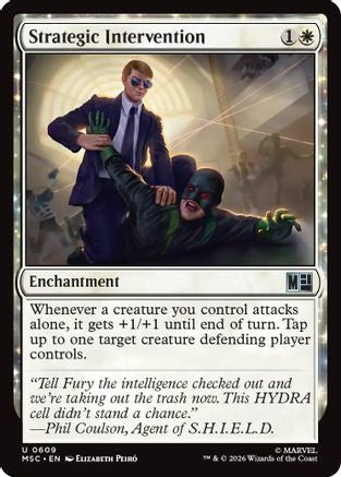 Strategic Intervention (MSC-609) - Commander: Marvel Super Heroes Foil-1