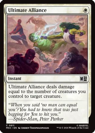 Ultimate Alliance (MSC-611) - Commander: Marvel Super Heroes-1
