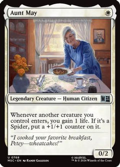 Aunt May (MSC-768) - Commander: Marvel Super Heroes Foil-1