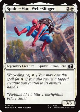 Spider-Man, Web-Slinger (MSC-776) - Commander: Marvel Super Heroes-1