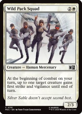 Wild Pack Squad (MSC-781) - Commander: Marvel Super Heroes-1