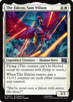 The Falcon, Sam Wilson (0837) (MSC-837) - Commander: Marvel Super Heroes-1