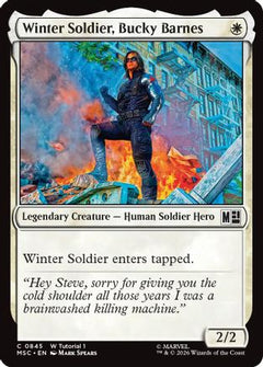 Winter Soldier, Bucky Barnes (0845) (MSC-845) - Commander: Marvel Super Heroes-1