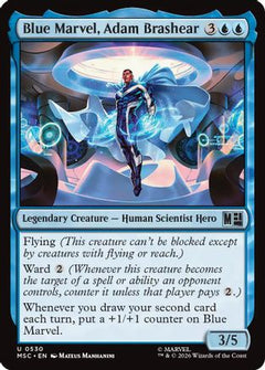 Blue Marvel, Adam Brashear (MSC-530) - Commander: Marvel Super Heroes Foil-1