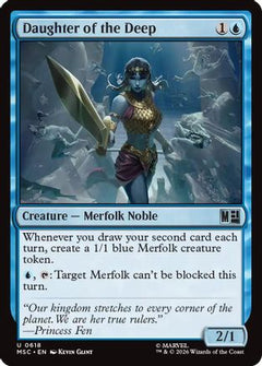 Daughter of the Deep (MSC-618) - Commander: Marvel Super Heroes Foil-1
