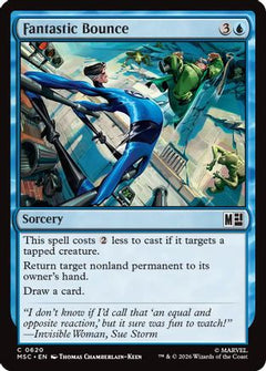 Fantastic Bounce (MSC-620) - Commander: Marvel Super Heroes Foil-1