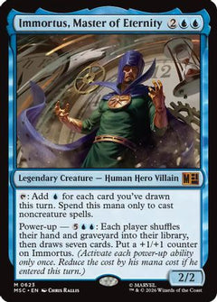 Immortus, Master of Eternity (MSC-623) - Commander: Marvel Super Heroes Foil-1