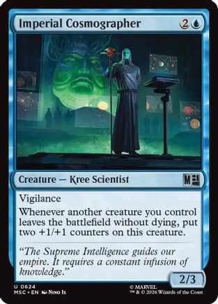 Imperial Cosmographer (MSC-624) - Commander: Marvel Super Heroes Foil-1