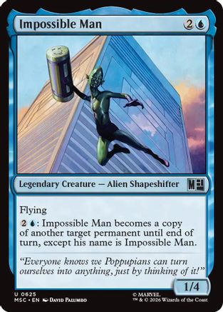 Impossible Man (MSC-625) - Commander: Marvel Super Heroes Foil-1